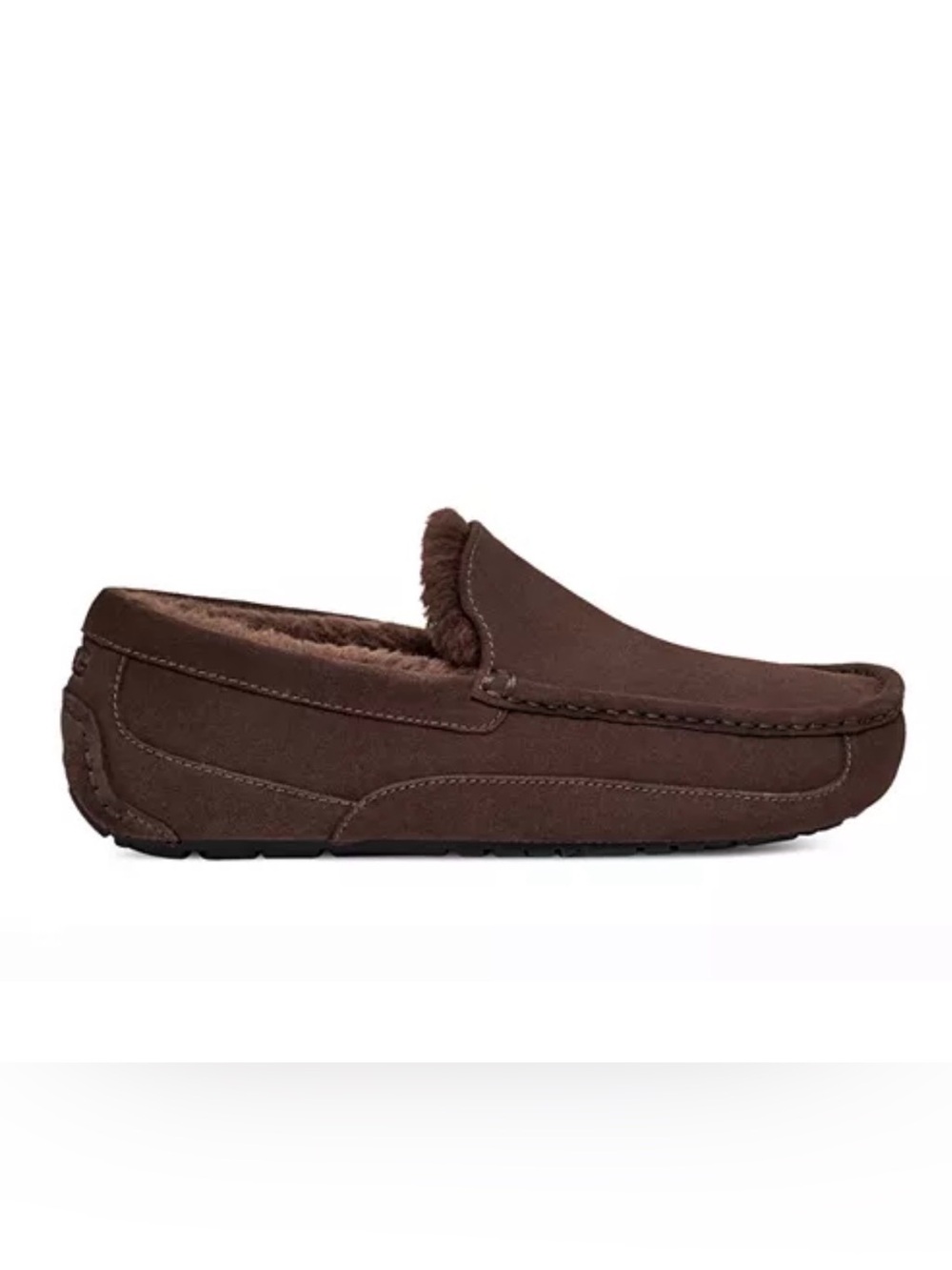 UGG Ascot Suede Men’s Slippers Dusted Coca Size 11